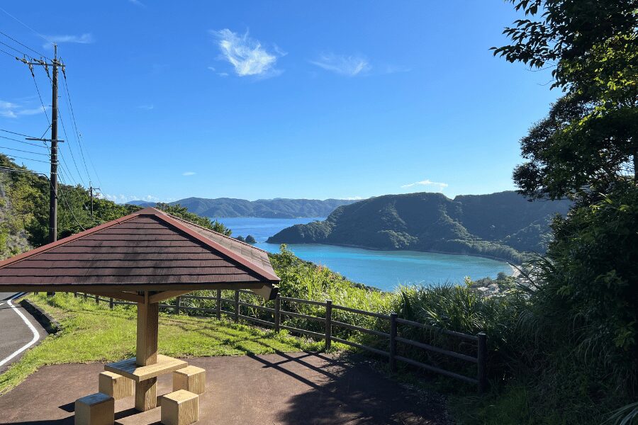 ハートが見える風景