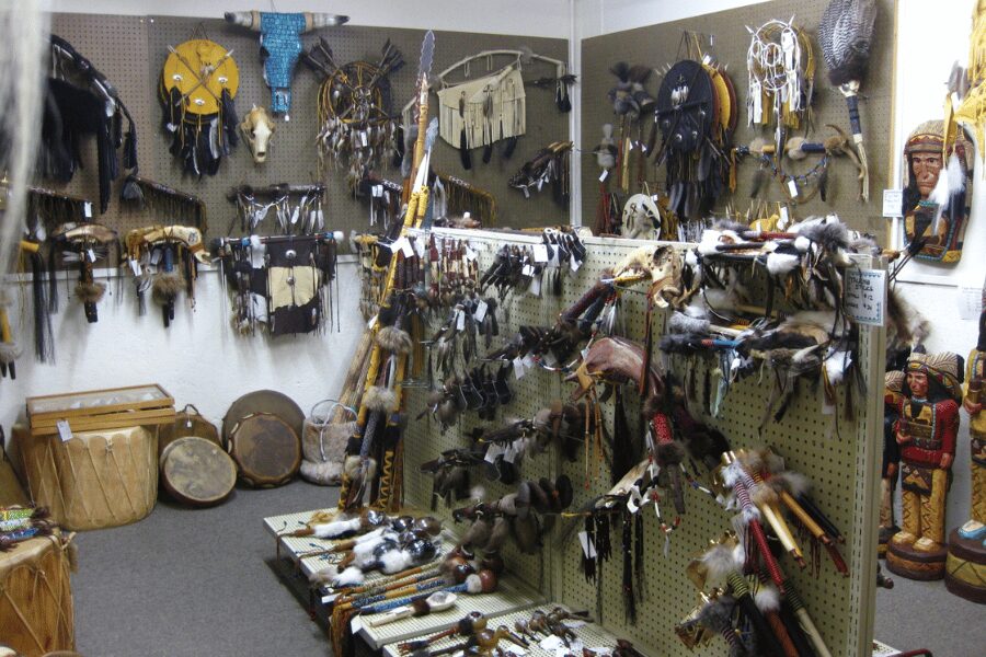 Kachina Houseの店内